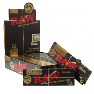Raw Classic Black Rolling Papers