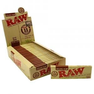 Raw Organic Hemp Rolling Papers.